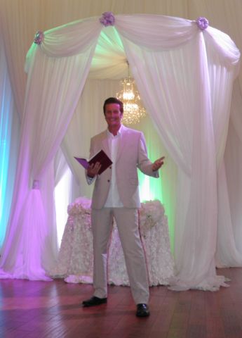 Crystal Ballroom Wedding - Orlando Minister Officiant Steve Greer